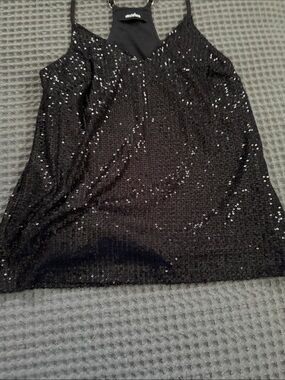 Mossimo Supply Co. Black Sequin Cami